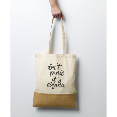 Logo trade liikelahjat tuotekuva: Combi Organic Shopper (160 g/m²) pussi