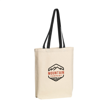 Logo trade liikelahja kuva: Canvas Shoppy Color (220 g/m²) pussi