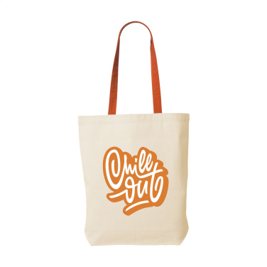 Logo trade mainoslahja ja liikelahja tuotekuva: Canvas Shoppy Color (220 g/m²) pussi