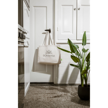Logotrade liikelahja tuotekuva: ECO Shopper luomupuuvilla (180 g/m²) ostoskassi
