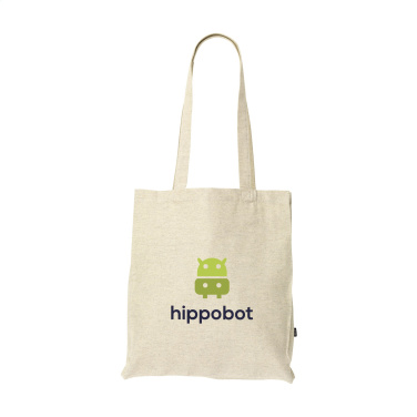 Logo trade mainoslahjat ja liikelahjat kuva: Melange Shopper GRS kierrätetty kangaskassi (280 g/m²).
