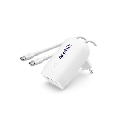 Logotrade mainoslahjat ja liikelahjat tuotekuva: Belkin BoostCharge 3-porttinen seinälaturi