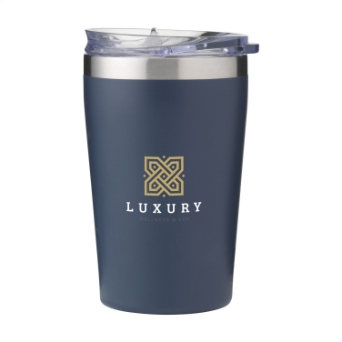 Logo trade liikelahjat mainoslahjat kuva: Re-Steel RCS kierrätetty kahvimuki 380 ml lämpökuppi