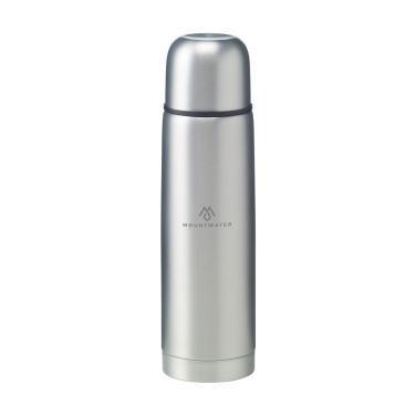 Logo trade mainoslahja ja liikelahja tuotekuva: Frosted Bottle RCS Recycled Steel 500 ml lämpöpullo