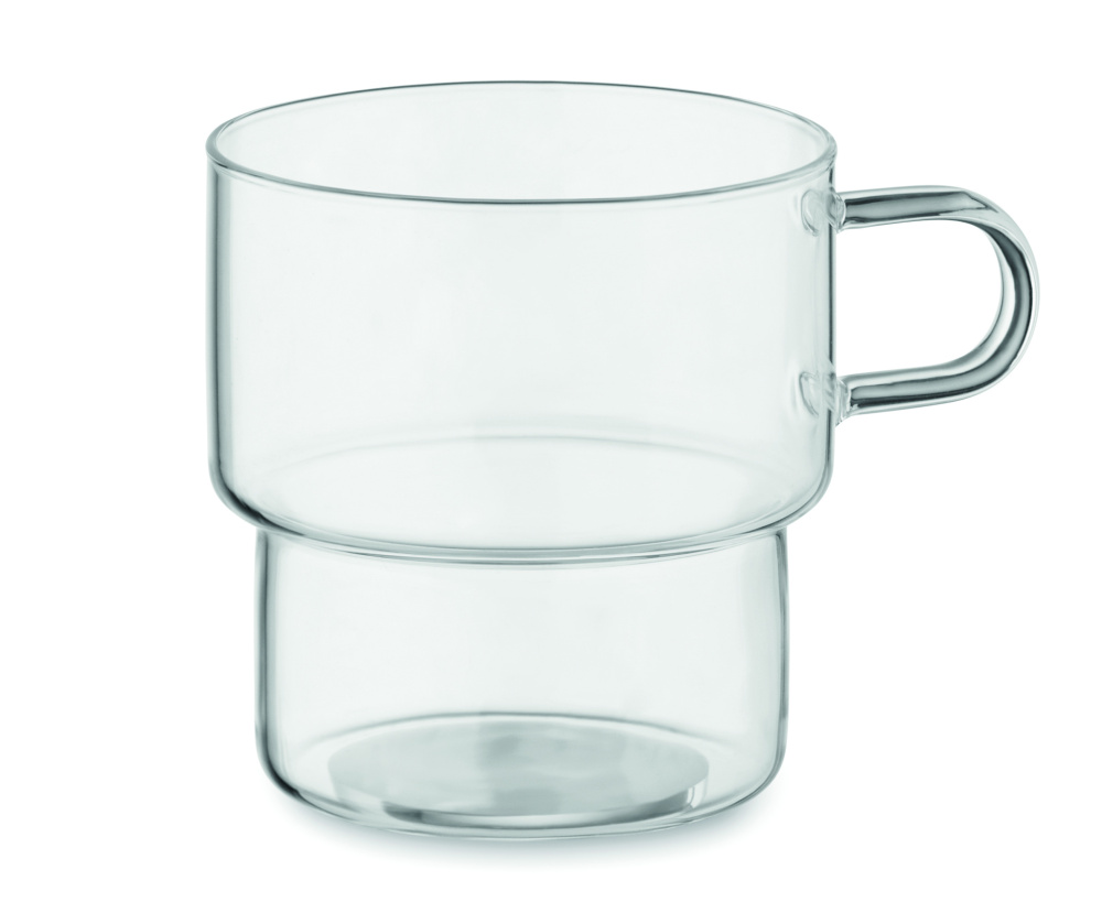 Logo trade liikelahjat mainoslahjat kuva: Korkeaborosilikaattilasi 300 ml