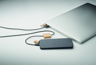 Logotrade mainoslahja tuotekuva: 60 W latauskaapeli