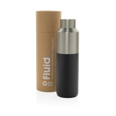 Logotrade liikelahja tuotekuva: Fluid RCS kierrätysteräksinen vesipullo 600ML