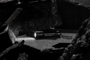 Logo trade mainostuotet tuotekuva: Gear X ladattava erittäin kirkas avaimenperä taskulamppu