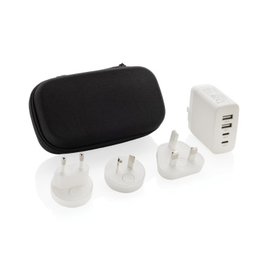 Logo trade liikelahja kuva: TravelCharge Pro RCS -matkalaturi USB C:llä
