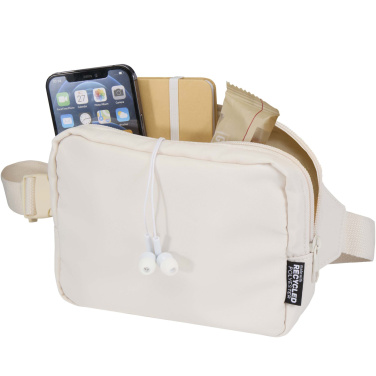 Logotrade liikelahjat mainoslahjat tuotekuva: Trip Aware™ kierrätetystä materiaalista valmistettu 1 litran crossbody-laukku