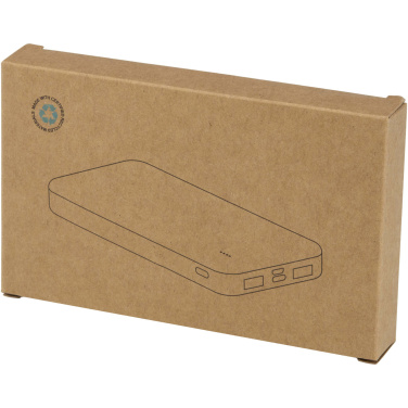 Logo trade mainoslahja kuva: Intan 10 000 mAh:n ja 10 W:n varavirtalähde kierrätetystä muovista