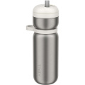 Mepal Twist eristetty urheilujuomapullo, 600 ml, Valkoinen