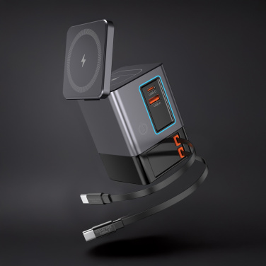 Logo trade mainoslahja kuva: Urban Vitamin Sacramento 105WGAN -laturi, kaapelit