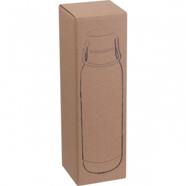 Logo trade liikelahjat mainoslahjat kuva: Ruostumattomasta teräksestä valmistettu BORGHOLM-vesipullo