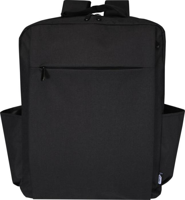 Logo trade liikelahja mainoslahja tuotekuva: Libra 15” GRS-kierrätetty reppu kannettavalle 15 l