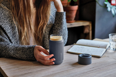 Logotrade mainostuote tuotekuva: Black+Blum lasinen matkakuppi 340 ml