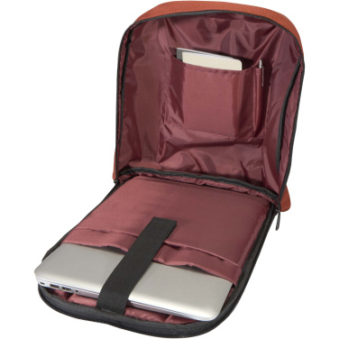 Logotrade mainostuotet kuva: Luma GRS-kierrätetystä materiaalista valmistettu  varkaudenestoreppu 15 tuuman kannettavalle tietokoneelle 10 litraa