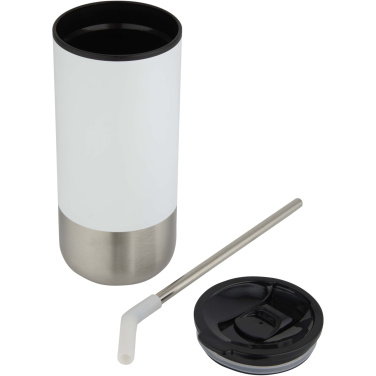 Logotrade mainostuotet kuva: Grayson 480 ml:n RCS-kierrätetty, eristetty juomamuki pillillä