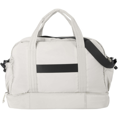 Logo trade mainostuote kuva: Puffer GRS-kierrätetty duffelilaukku eristetyllä pohjalla, 30 L