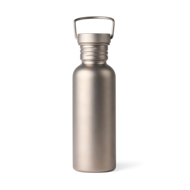 Logo trade mainoslahjat tuotekuva: Nordic Drift Trail -ultrakevyt titaanijuomapullo 600 ml