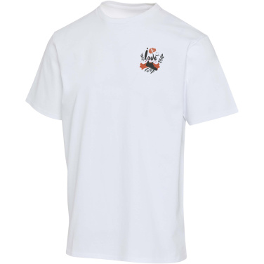 Logo trade mainoslahjat ja liikelahjat kuva: Lucas ylisuuri unisex-t-paita 280 g/m2:n OCS-sertifioitu 