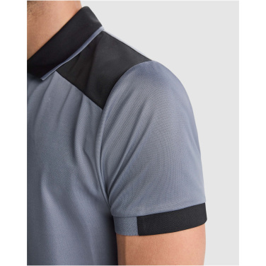Logotrade mainoslahja tuotekuva: Samurai antibakteerinen lyhythihainen unisex-poolopaita 160 g/m2
