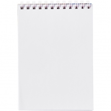 Logotrade verslo dovanos nuotrauka: Desk-Mate® spiralinis A6 bloknotas