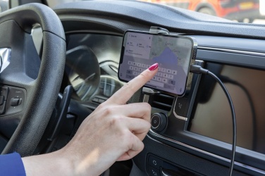 Logotrade reklaminės dovanos nuotrauka: Acar RCS perdirbto plastiko 360 laipsnių automobilio telefono laikiklis