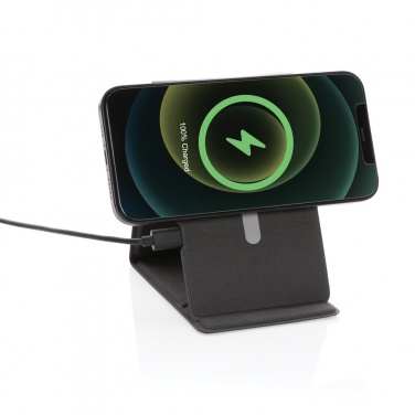 Logotrade verslo dovanos nuotrauka: Artic Magnetic 10W belaidžio įkrovimo telefono stovas