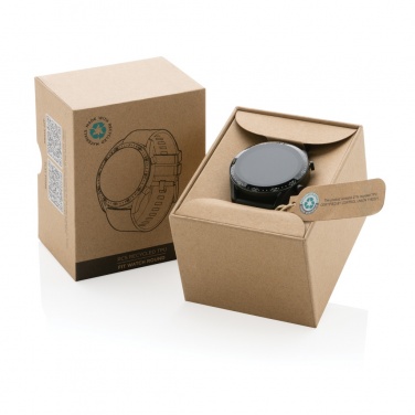 Logotrade reklaminiai produktai nuotrauka: RCS perdirbtas TPU Fit Watch apvalus