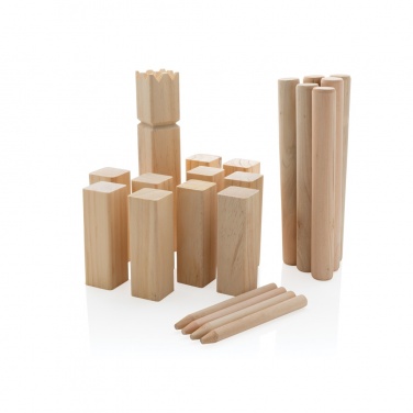 Logotrade reklaminiai produktai nuotrauka: Medinis kubb rinkinys