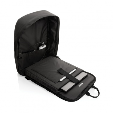 Logotrade reklaminės dovanos nuotrauka: Swiss Peak AWARE™ RFID nuo vagystės 15,6 colio nešiojamojo kompiuterio kuprinė