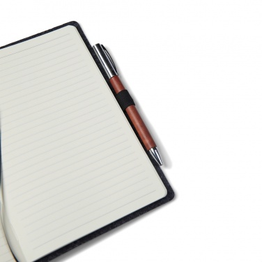 Logotrade verslo dovanos nuotrauka: VINGA Albon GRS perdirbto veltinio sąsiuvinis