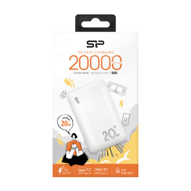 Logotrade dovana nuotrauka: Maitinimo blokas Silicon Power QS58 20000 mAh