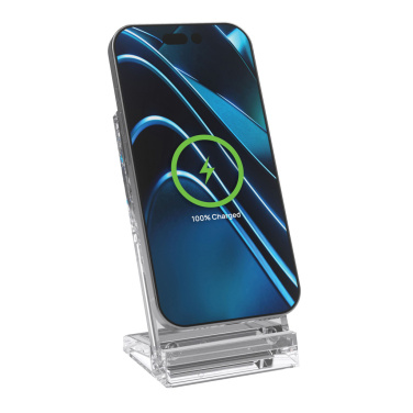 Logotrade reklaminiai produktai nuotrauka: Magcharge 15W magnetinis belaidžio įkrovimo stovas