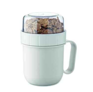 Logotrade dovana nuotrauka: 450 ml talpos PP puodelis kelyje
