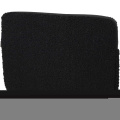 „Bear“ 13 colių GRS perdirbto šerpinio audinio nešiojamojo kompiuterio dėklas, 2 l, Vientisa juoda