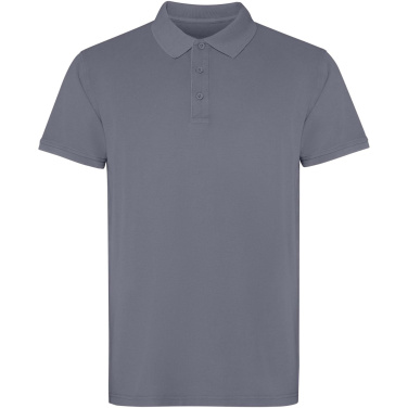 Logotrade verslo dovanos nuotrauka: Cobain trumpomis rankovėmis unisex polo marškinėliai