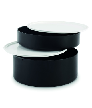 Logotrade dovana nuotrauka: Dviejų aukštų PP pietų dėžutė, 950 ml