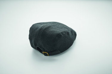 Logotrade verslo dovanos nuotrauka: „Newsboy“ plokščia kepurė 335 gr/m²