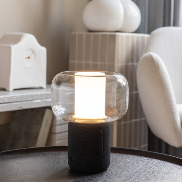 Logotrade reklaminės dovanos nuotrauka: „Lux RCS“ perdirbto plastiko 10 W garsiakalbio lempa