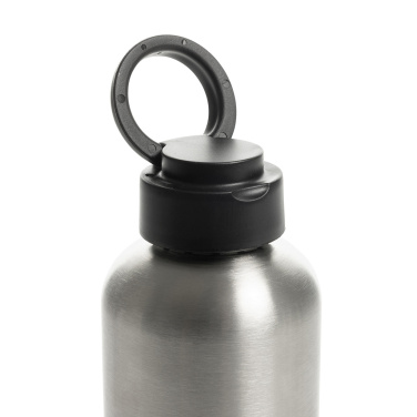 Logotrade firminės dovanos nuotrauka: Ripple RCS R-steel nepralaidus vandens butelis su rankena 750 ml