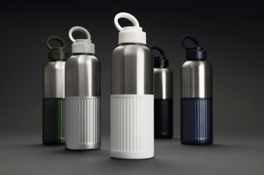 Logotrade firminės dovanos nuotrauka: Ripple RCS R-steel nepralaidus vandens butelis su rankena 750 ml