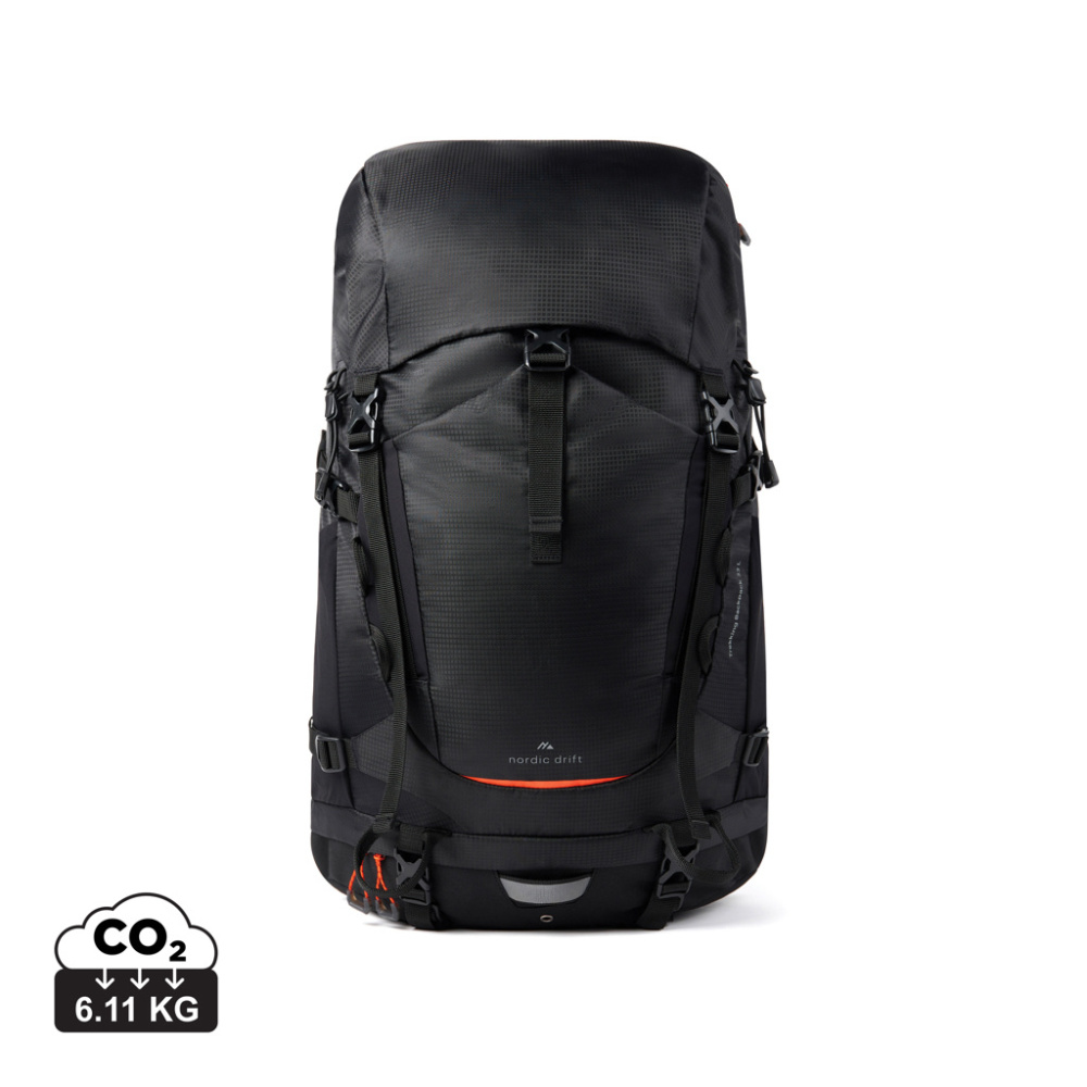 Logotrade reklaminės dovanos nuotrauka: „Nordic Drift Trail RCS“ kuprinė 33 l