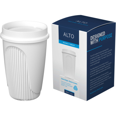 Logotrade reklaminės dovanos nuotrauka: Alto POP 350 ml stiklinė su 360° dangteliu