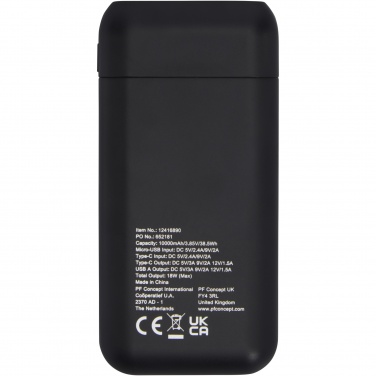 Logotrade logo dāvanas foto: Odyssey 10 000 mAh augsta blīvuma jaudas banka