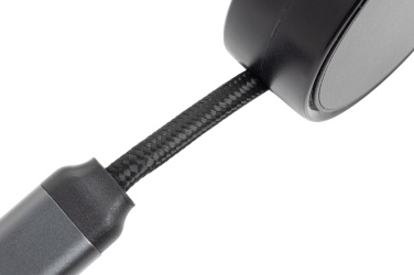 Logotrade ziemassvētku dāvanas foto: Terra RCS pārstrādāta alumīnija izvelkamais 6 vienā kabelis