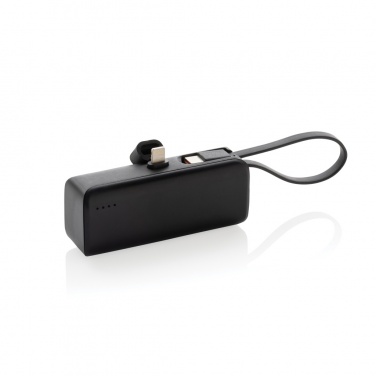 Logotrade biznesa dāvanas foto: Powerlink RCS rplastic 3000 mAh powerbank iOS savienotājs