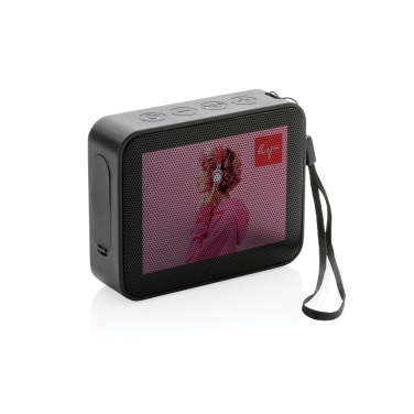 Logotrade dāvanas foto: Urban Vitamin Vallejo RCS rplastic 3W skaļrunis IPX 7