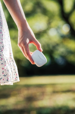 Logotrade logo dāvanas foto: RCS pārstrādātas plastmasas Liberty Pro bezvadu austiņas